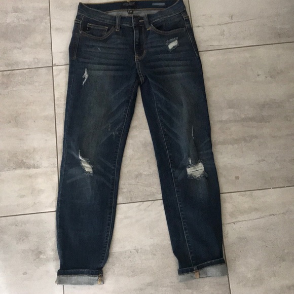 judy blue adelene distressed girlfriend jean